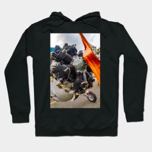 Radial Engine Plane Hoodie